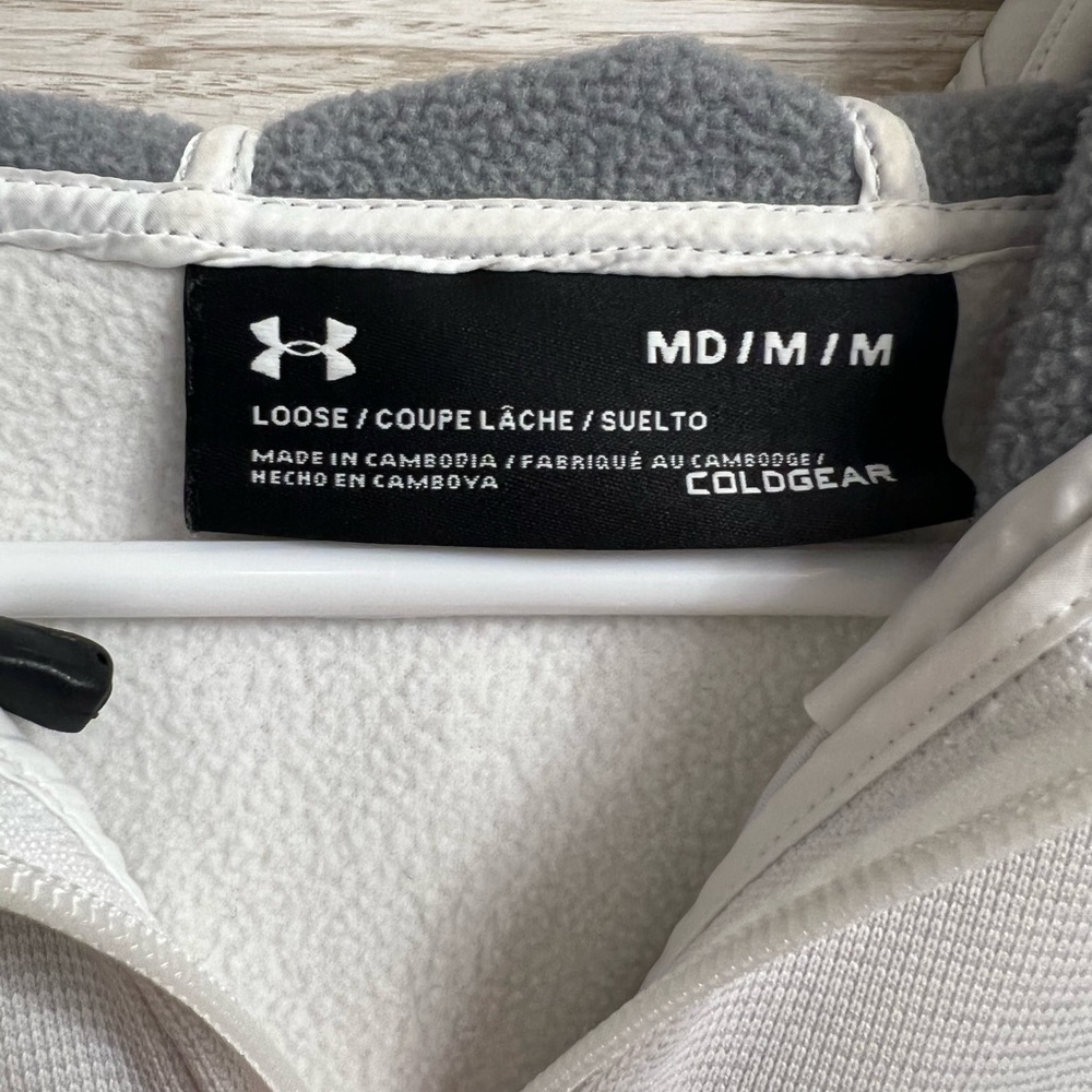 White under armour jacket